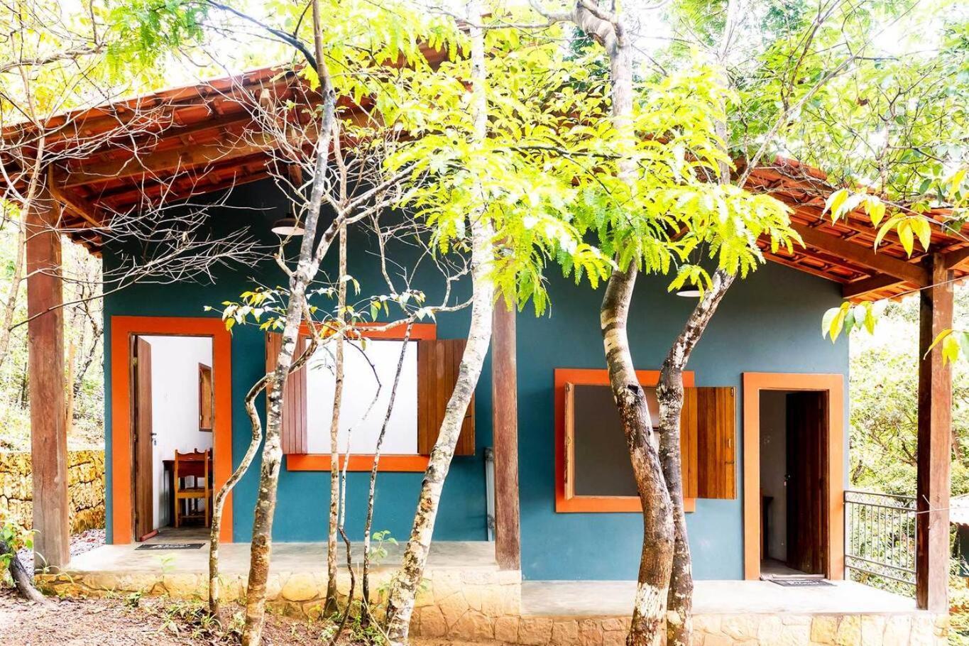 Vila Aconchegante Chale Com Wi-Fi No Vale Do Capao-Ba Exteriér fotografie